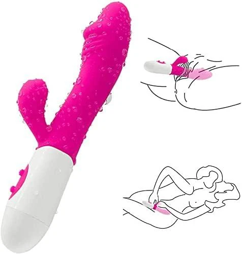 Dual-Action Pulsating Rabbit Vibrator (Ultra-Soft Silicone)