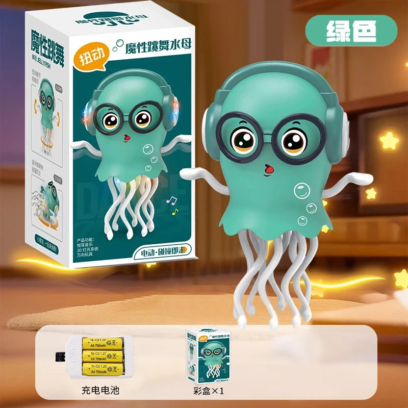 Musical Dancing Octopus Toys with Lights ＆ Soun